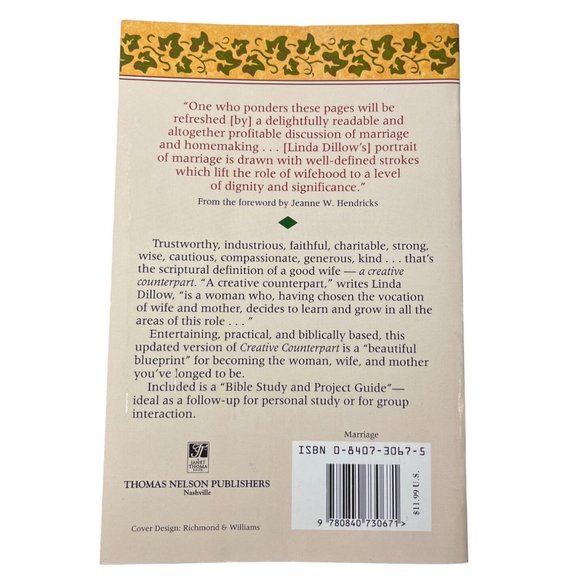 Creative Counterpart: Becoming the Woman, Wife, and Mother You've Longed to Be - Picture 2 of 3